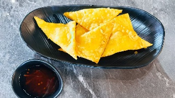 Cream Cheese Rangoon(6 pcs) — 100 Boil Pot & Grill