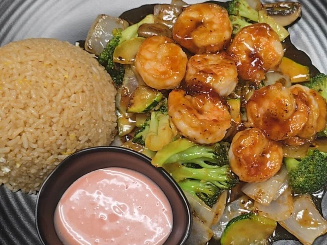 Grilled Shrimp Hibachi — 100 Boil Pot & Grill